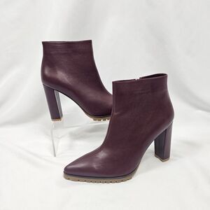New Anine Bing Frances Boots in Burgundy - Size EU 41